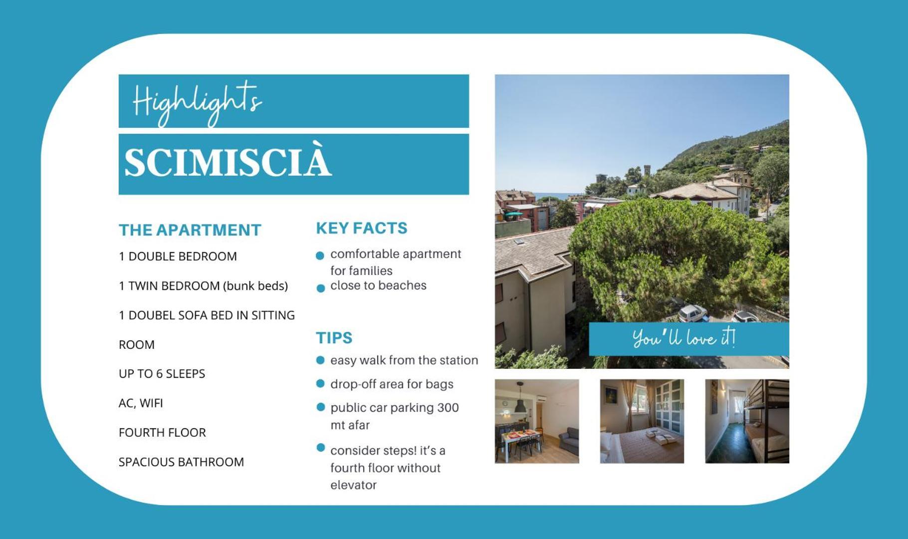 Scimiscia 2-Bedroom Apartment With Ac Monterosso al Mare Dış mekan fotoğraf